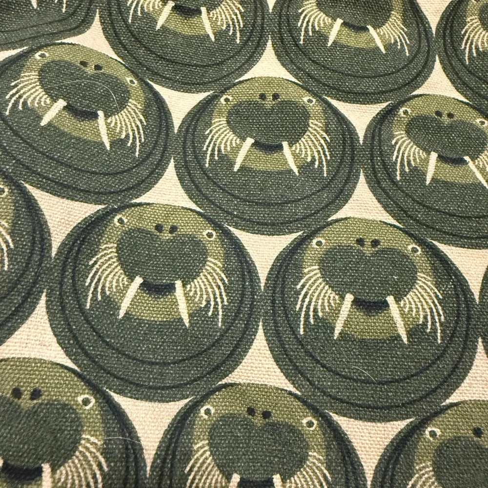 Bungalow 369 Green Walrus Bag - Picture 3 of 4